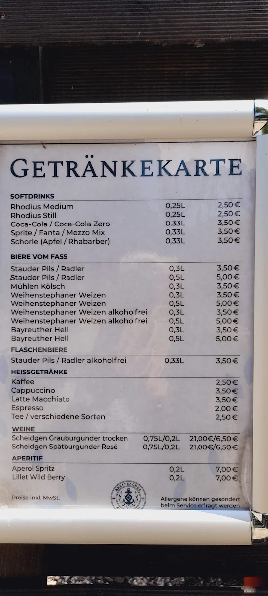 Speisekarte photo 3