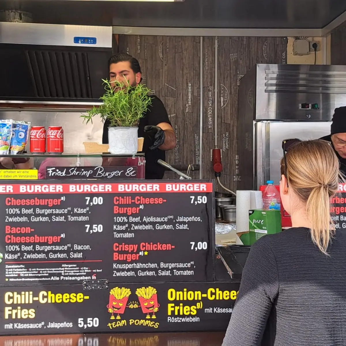 Speisekarte, Big Mo's Streetfood Maxplatz (Foodtruck)