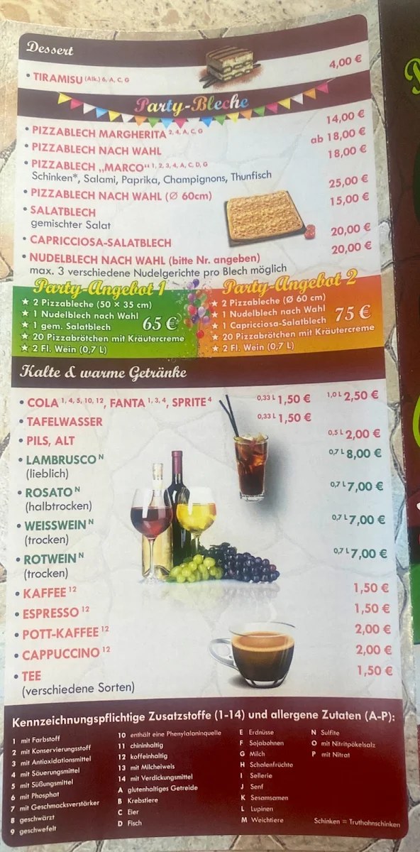 Speisekarte photo 3