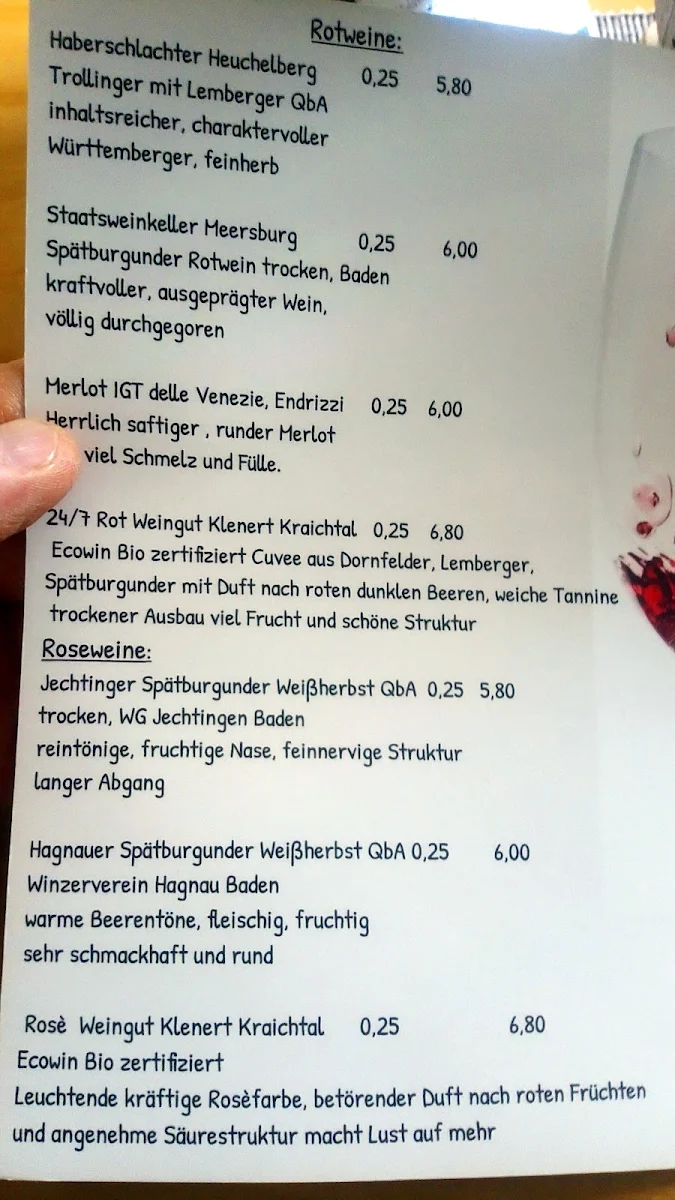 Speisekarte photo 2