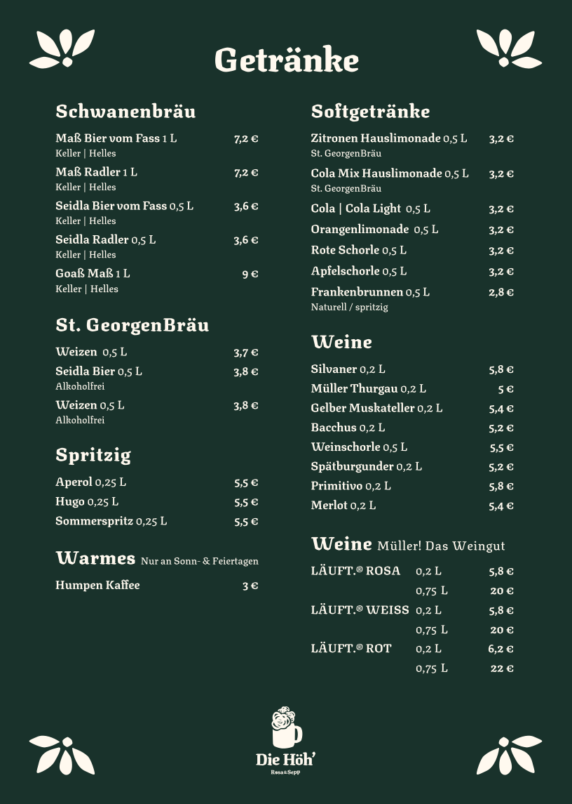 Speisekarte photo 3