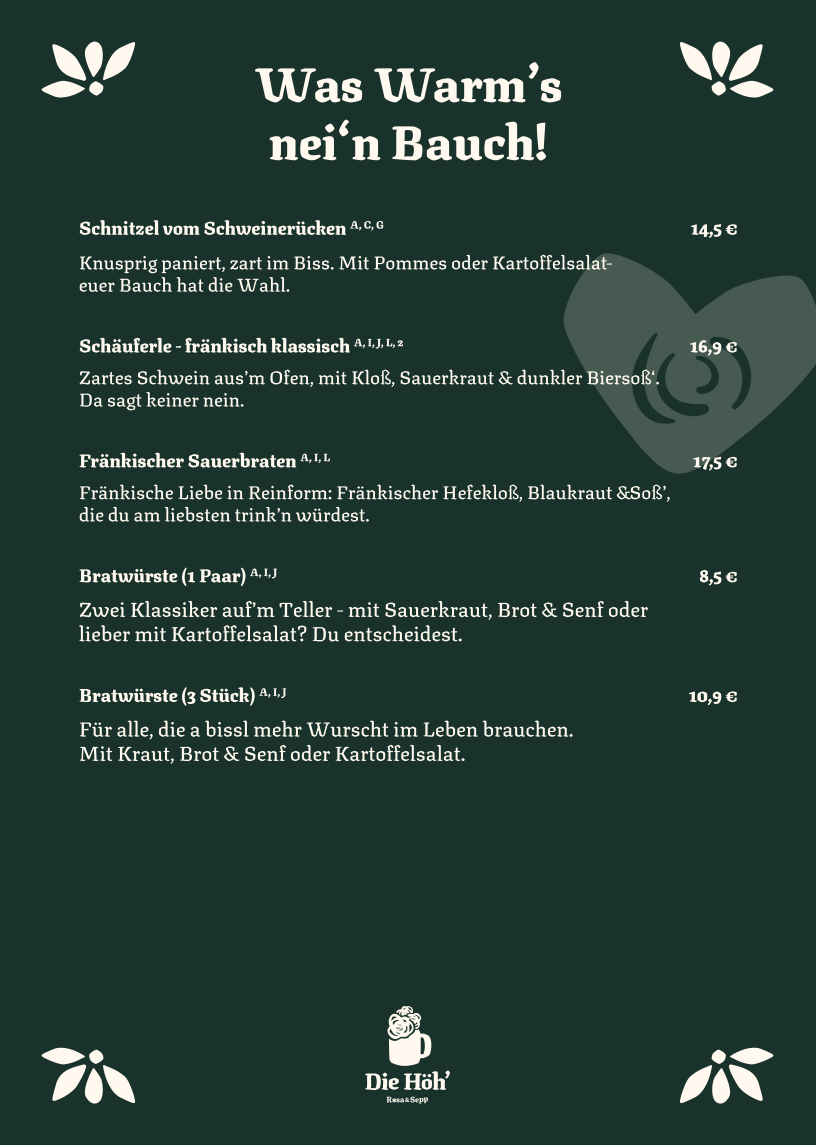 Speisekarte photo 6