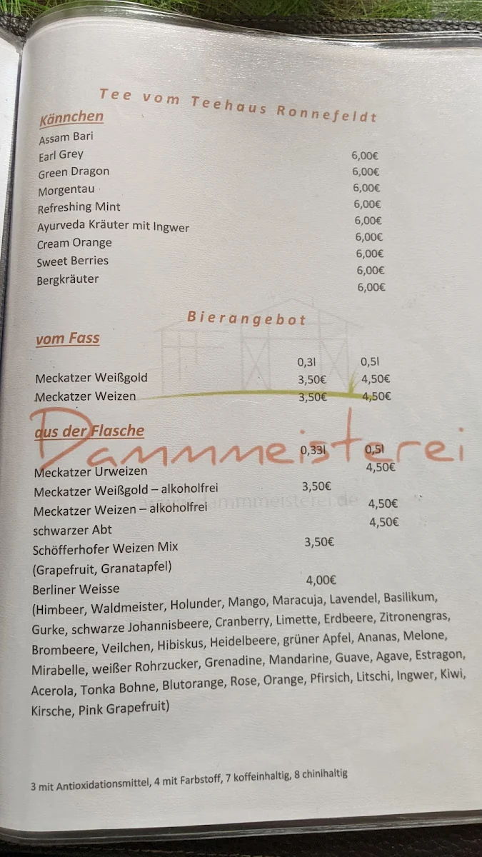 Speisekarte photo 2