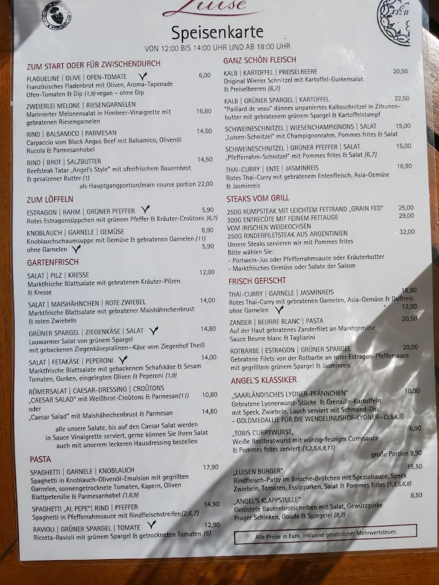 Speisekarte photo 5