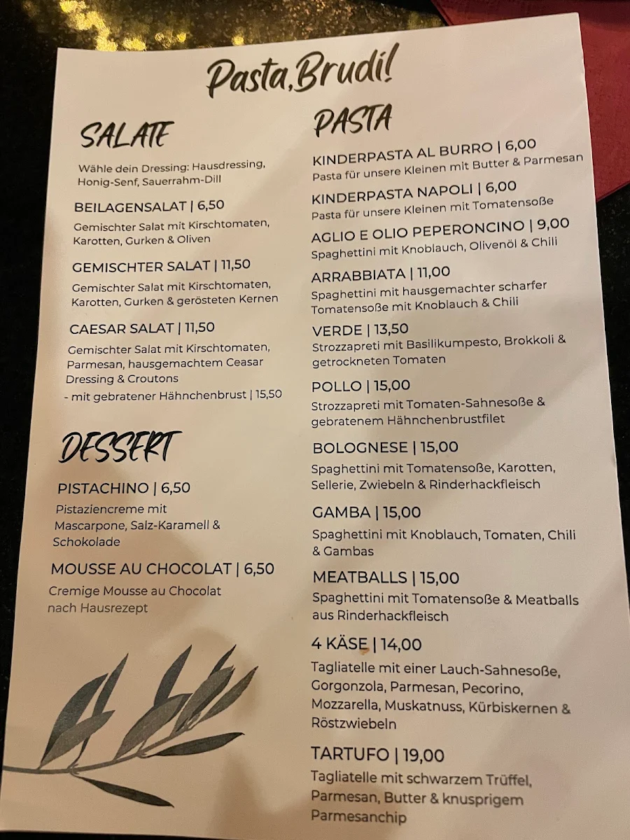 Speisekarte photo 3