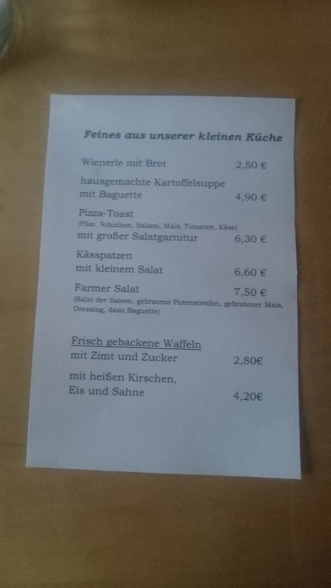 Speisekarte photo 1