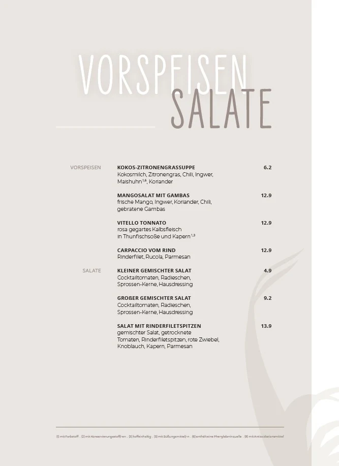 Speisekarte photo 6