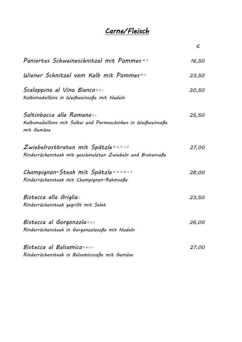Speisekarte photo 7