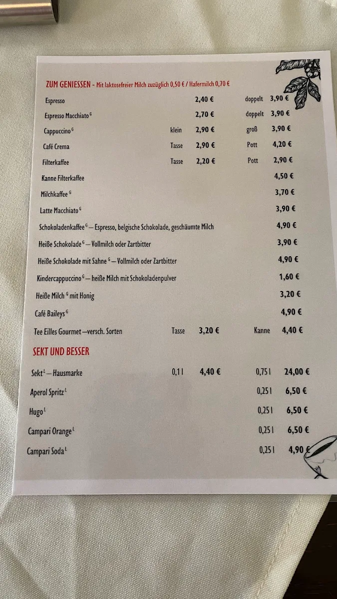 Speisekarte photo 2