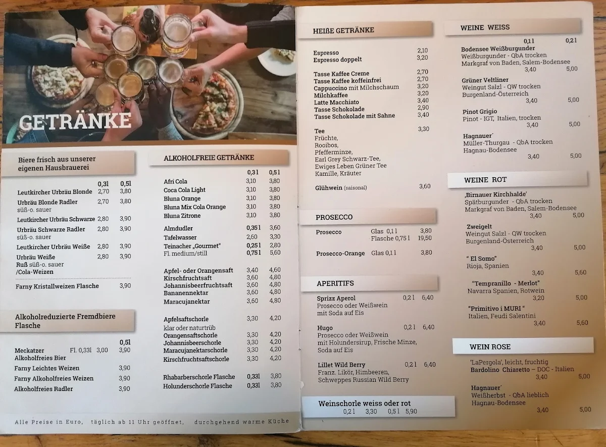 Speisekarte photo 3