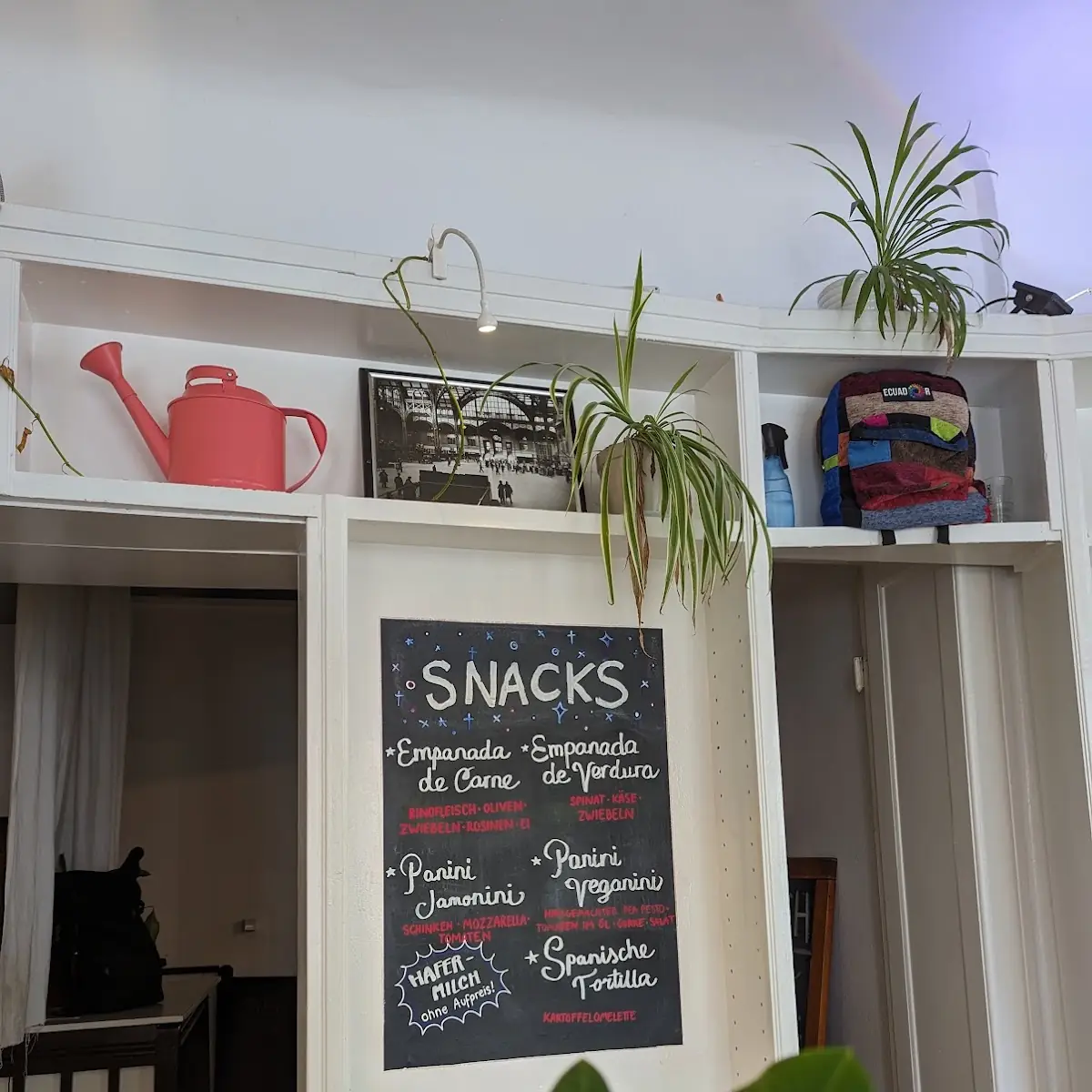 Speisekarte, Café Señorita Ploff