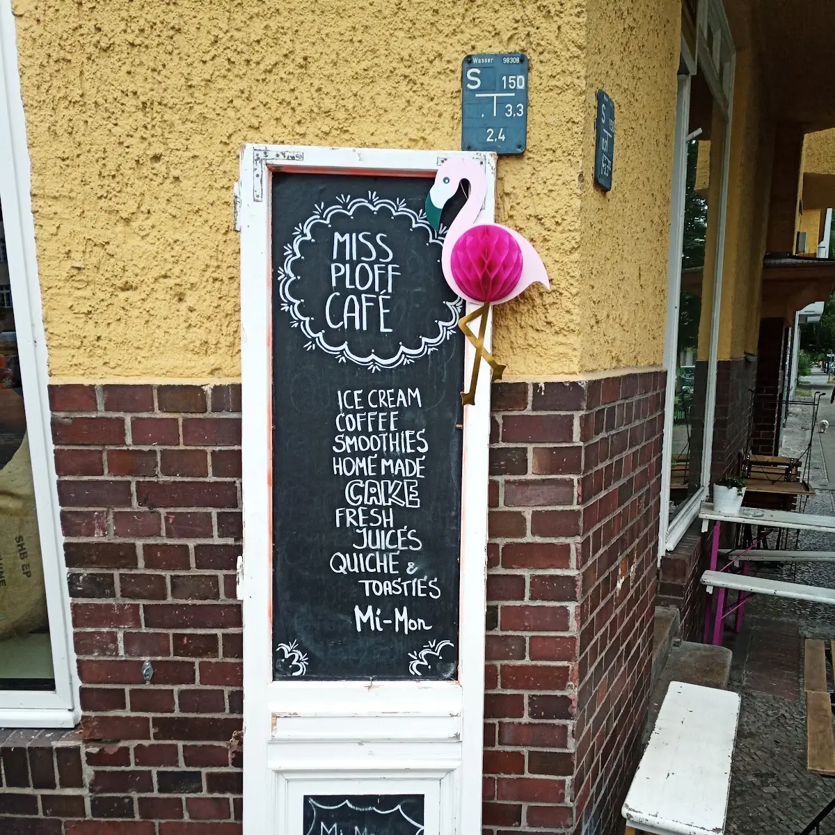 Speisekarte, Café Señorita Ploff
