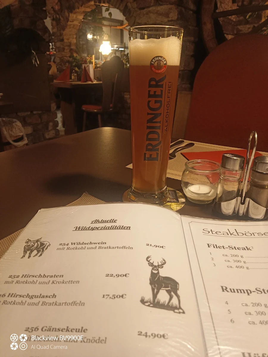 Speisekarte, Hotel NIKE & Restaurant Haus Wessels - Bottrop