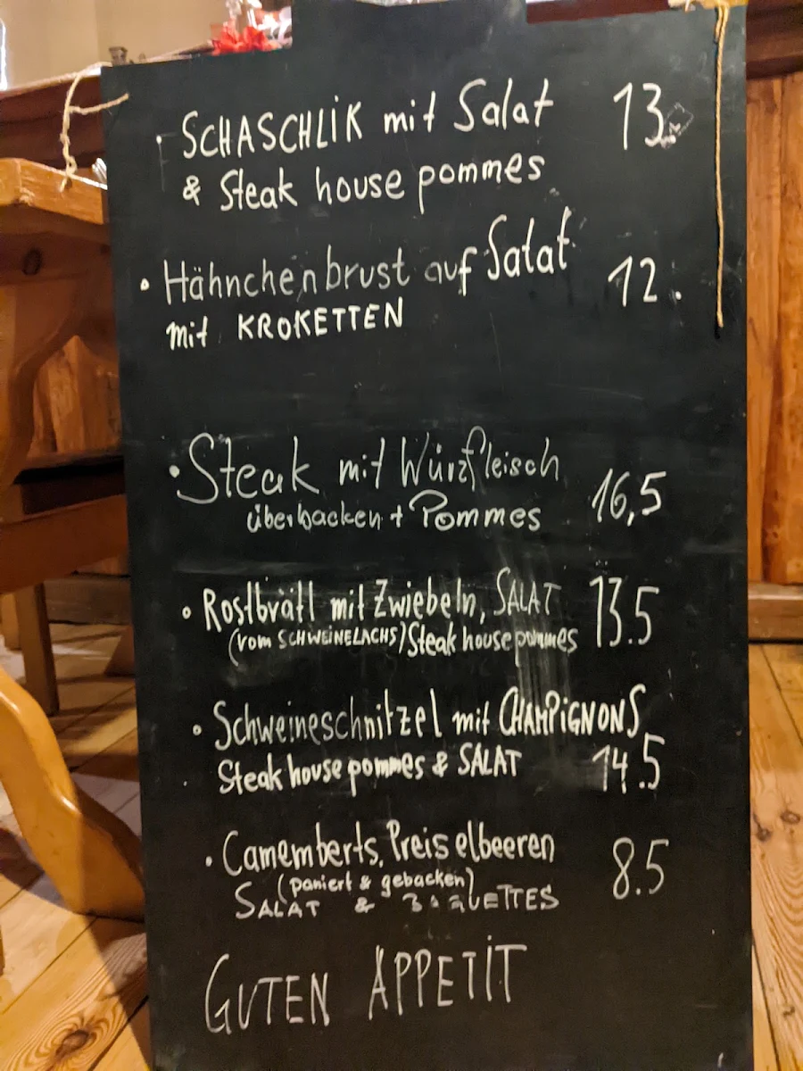 Speisekarte photo 1