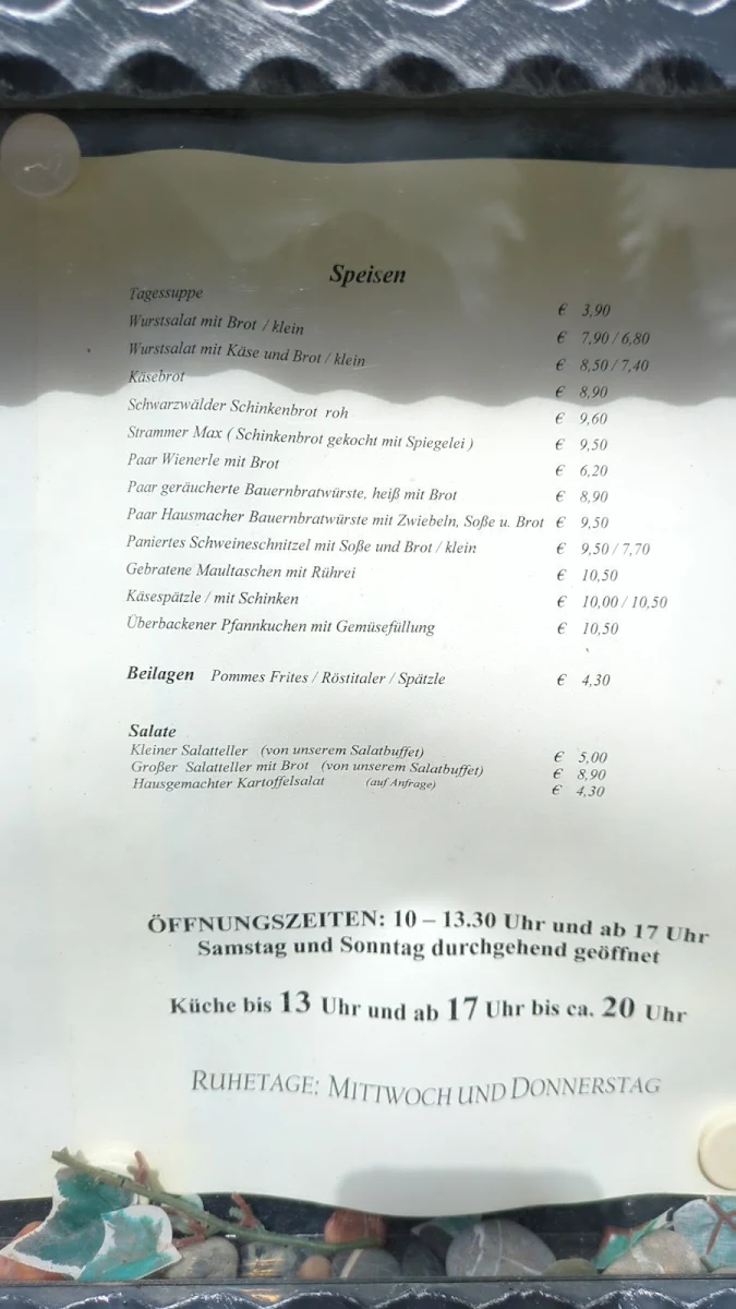 Speisekarte photo 2