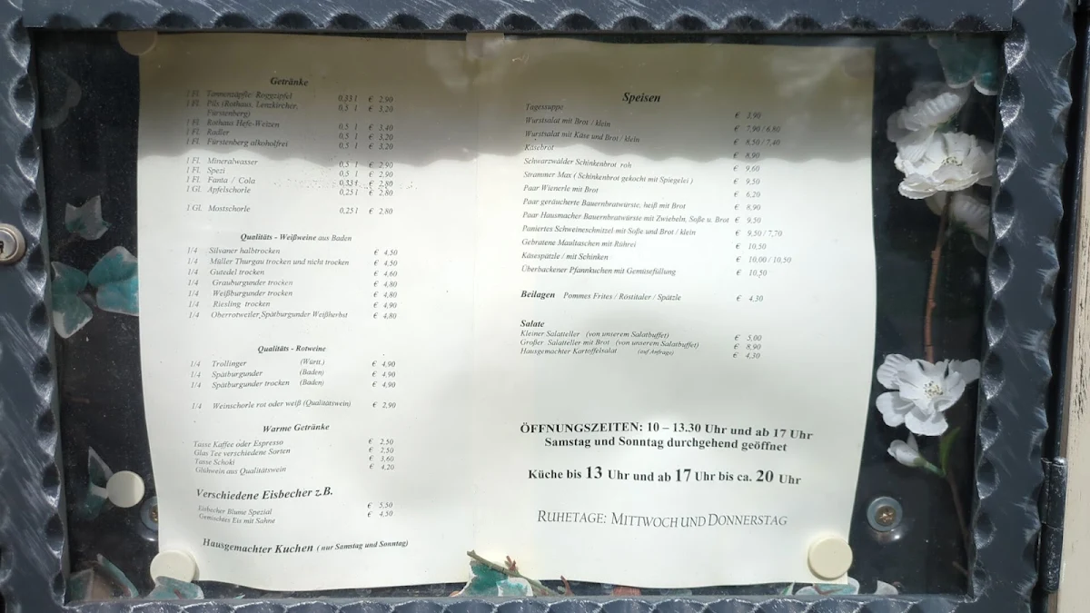 Speisekarte photo 5