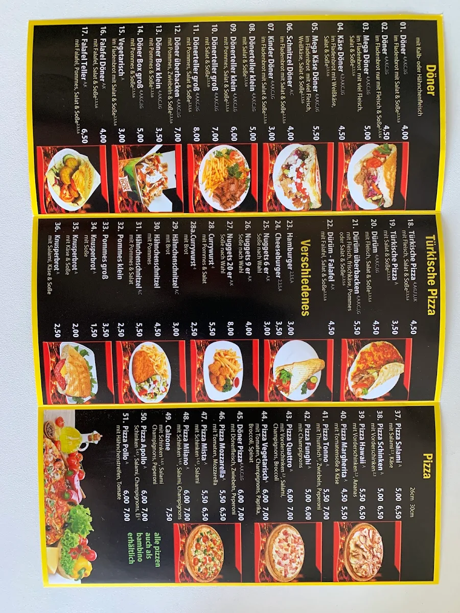 Speisekarte photo 1