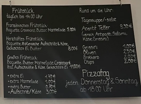 Speisekarte photo 6