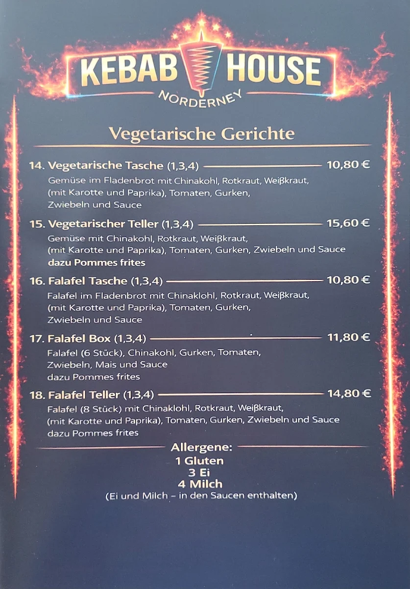 Speisekarte photo 1