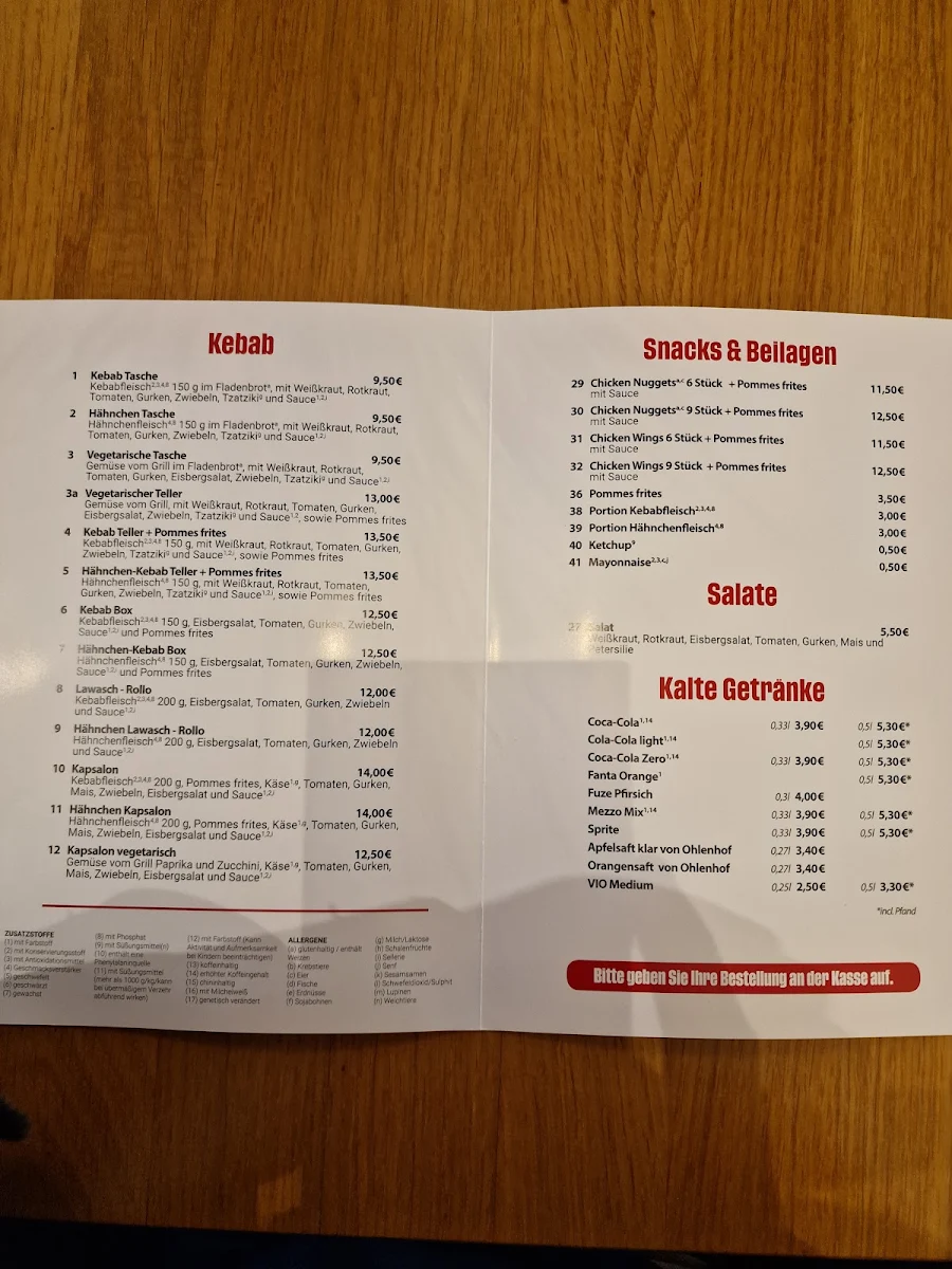 Speisekarte photo 8