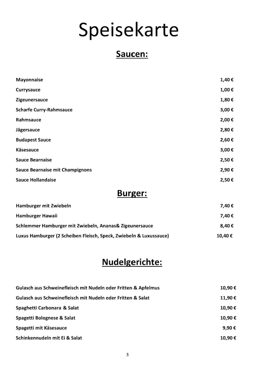 Speisekarte photo 4