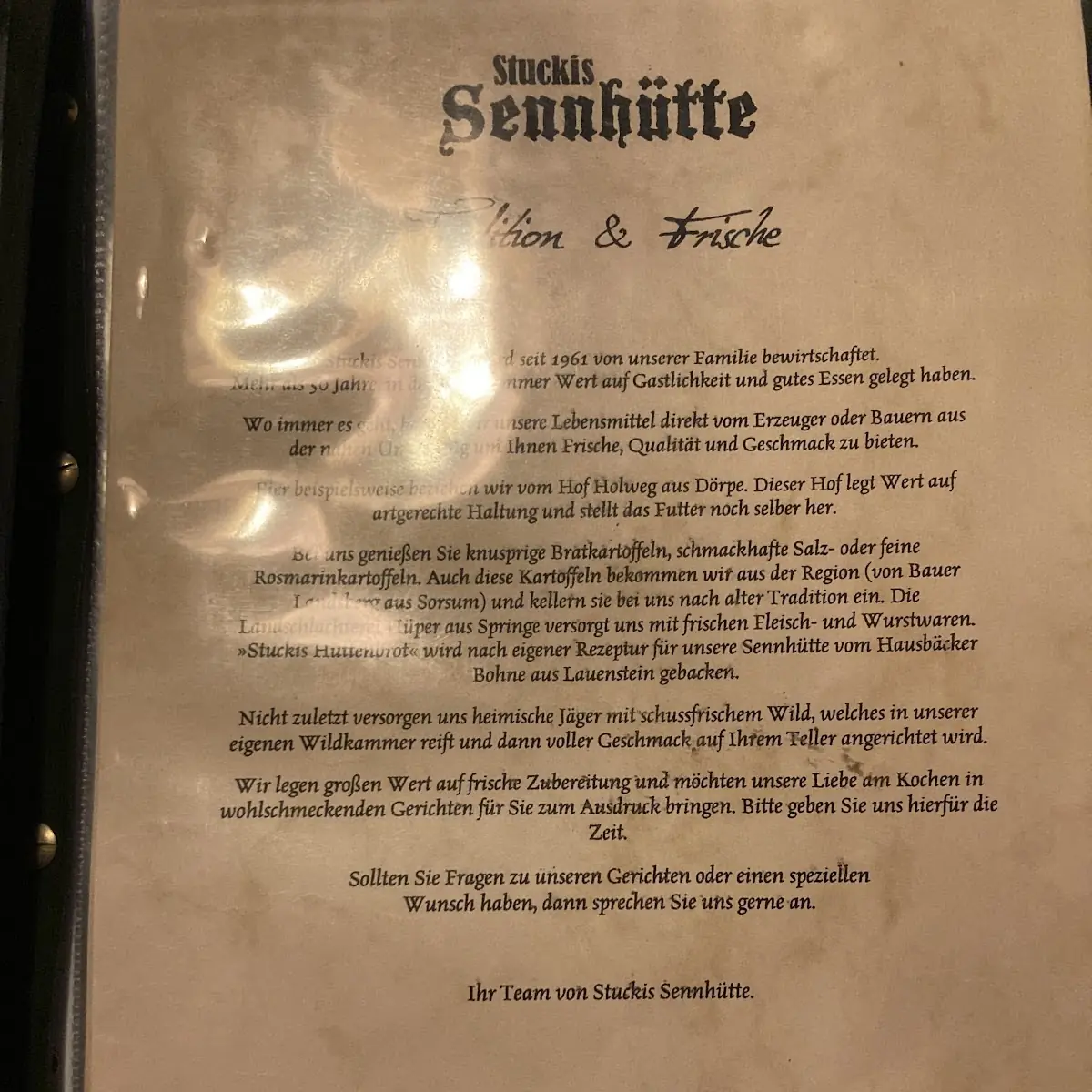 Speisekarte photo 5