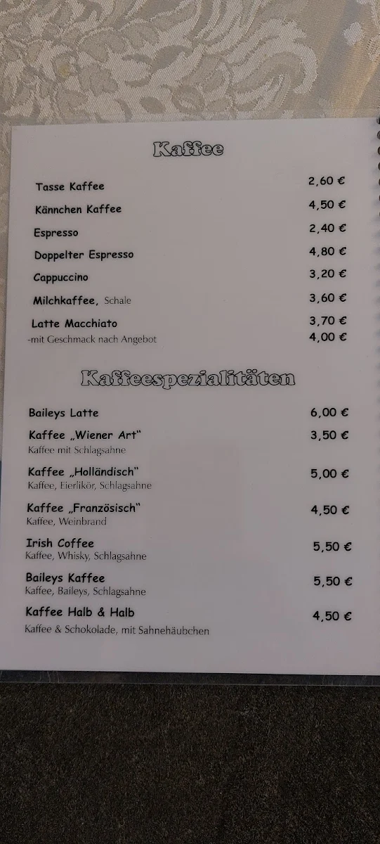 Speisekarte photo 1