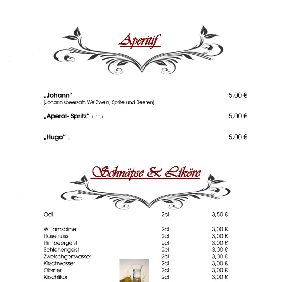 Speisekarte photo 9