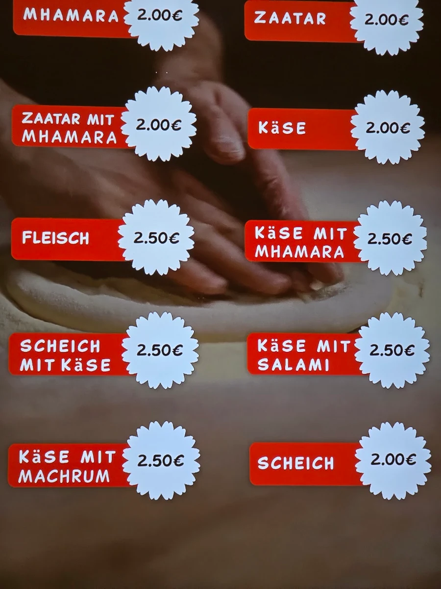 Speisekarte photo 2