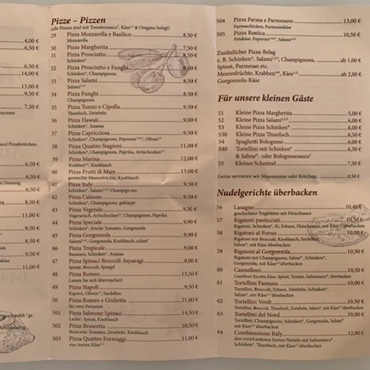 Speisekarte photo 5