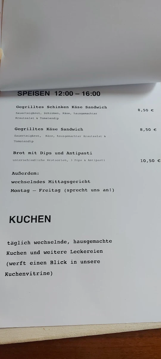 Speisekarte photo 4