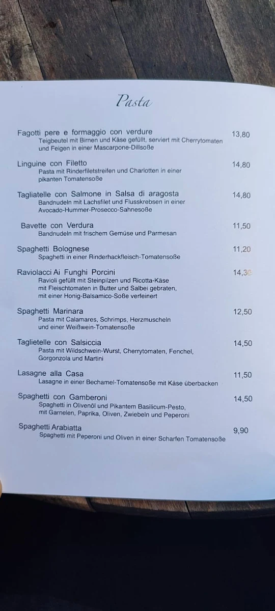 Speisekarte photo 3