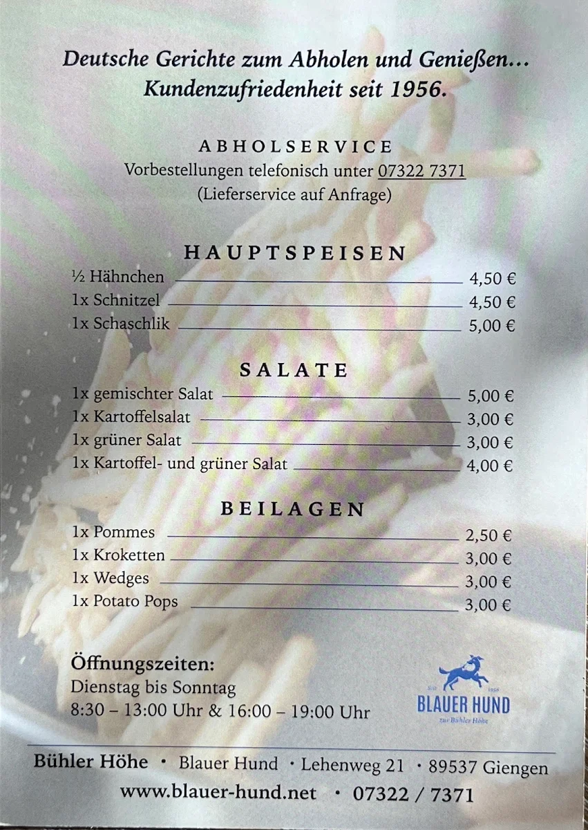 Speisekarte photo 2