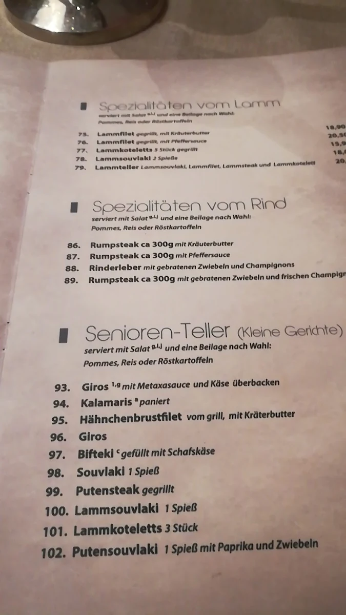 Speisekarte photo 4