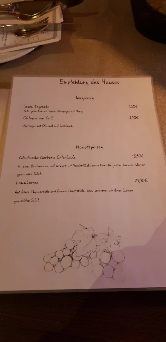 Speisekarte photo 6