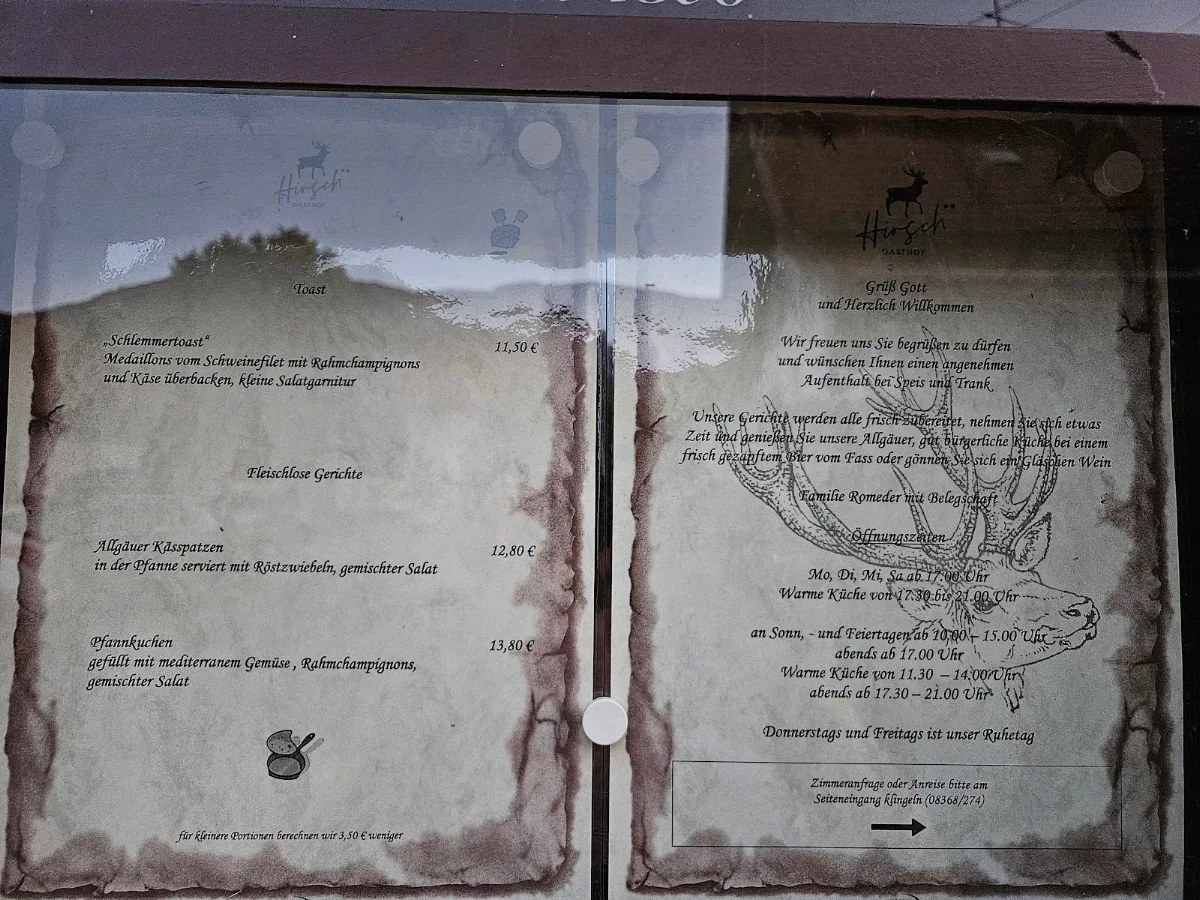 Speisekarte photo 1