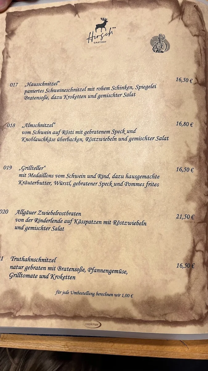 Speisekarte photo 3