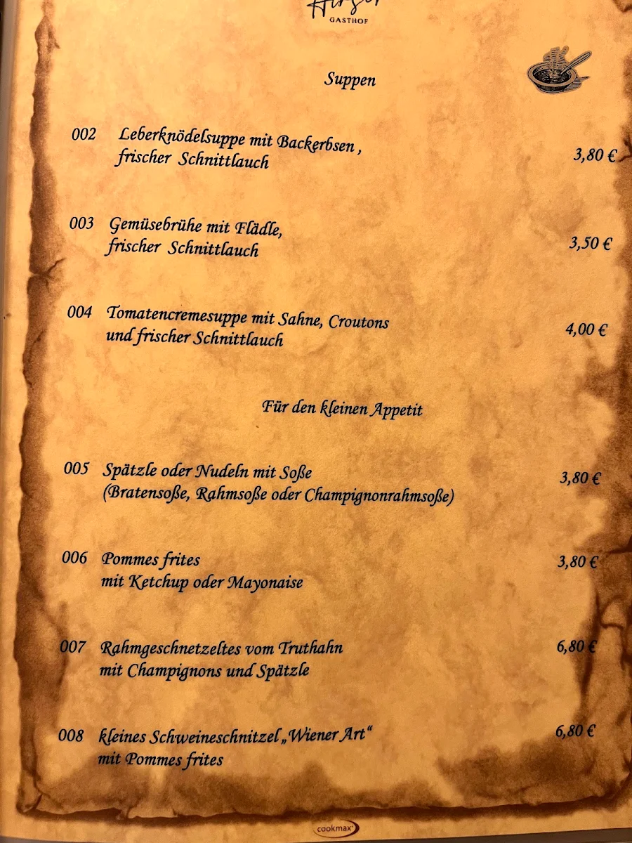 Speisekarte photo 7
