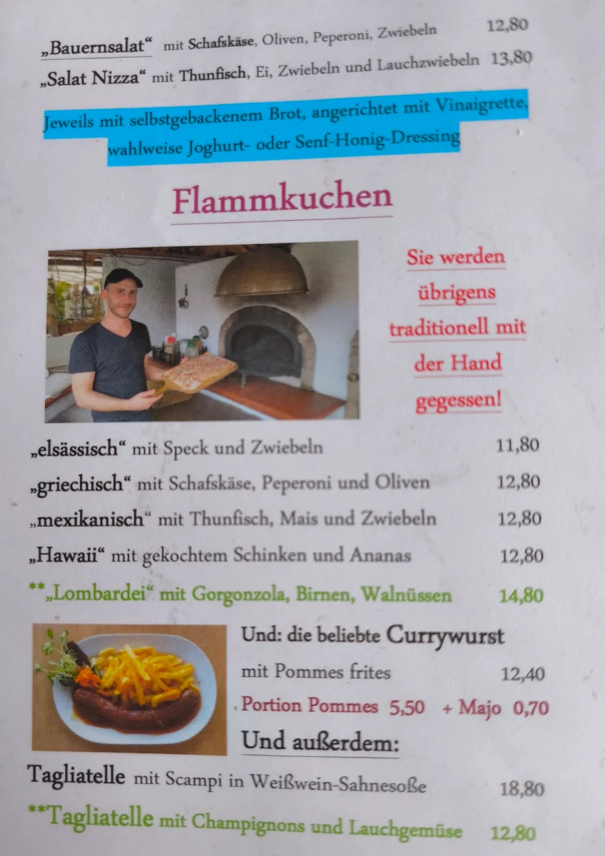 Speisekarte photo 10