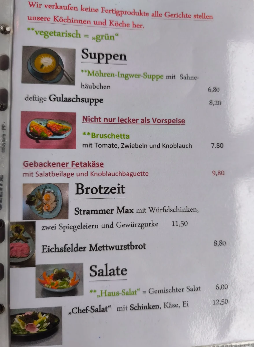 Speisekarte photo 9