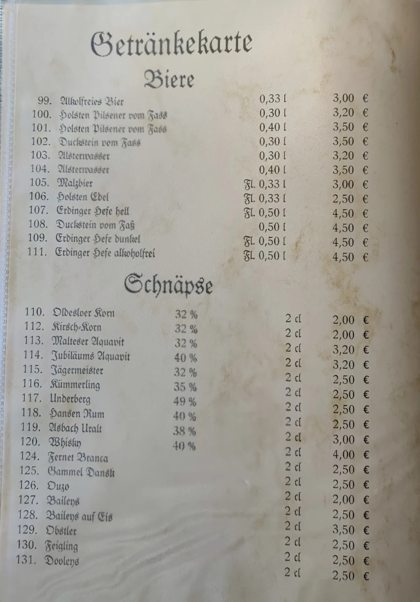 Speisekarte photo 5