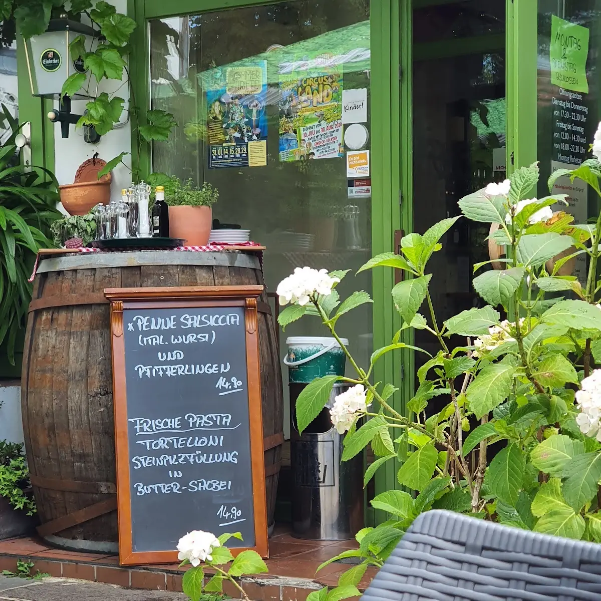 Speisekarte, Trattoria La Piazza