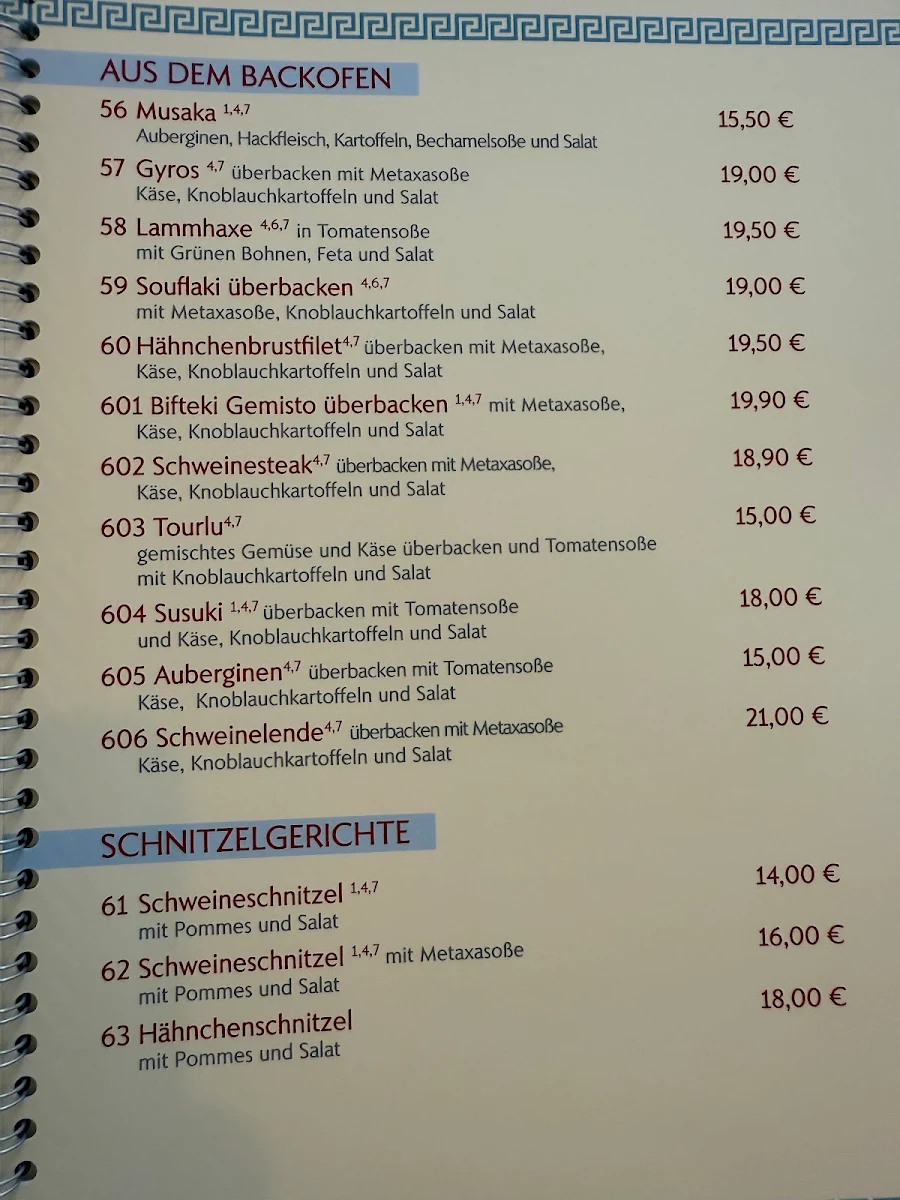 Speisekarte photo 3