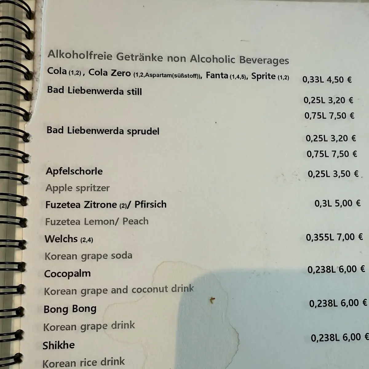 Speisekarte photo 10