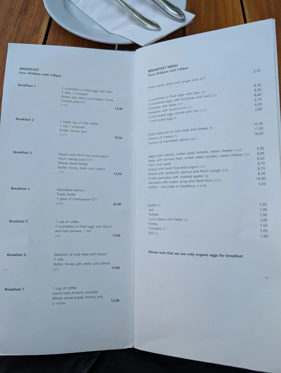 Speisekarte photo 2