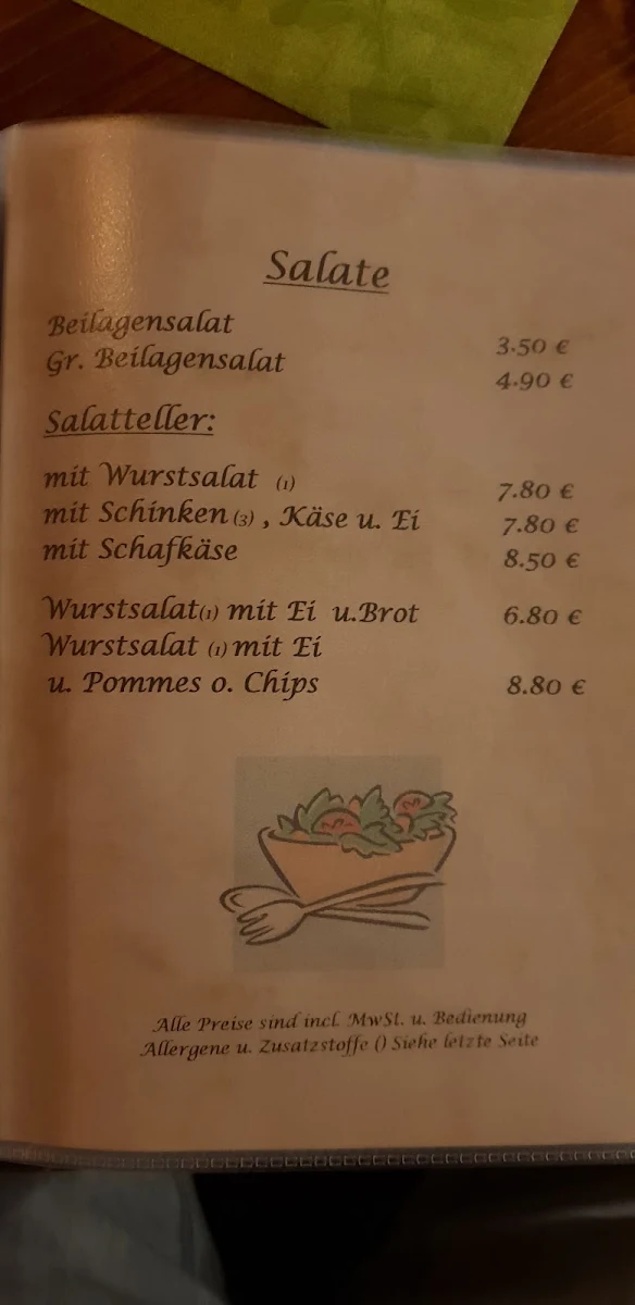Speisekarte photo 3