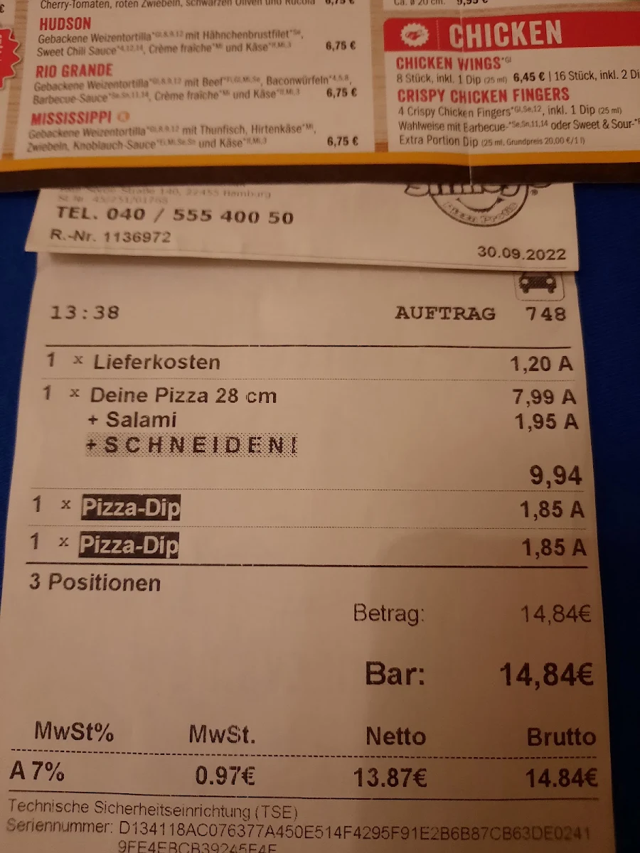 Speisekarte photo 6
