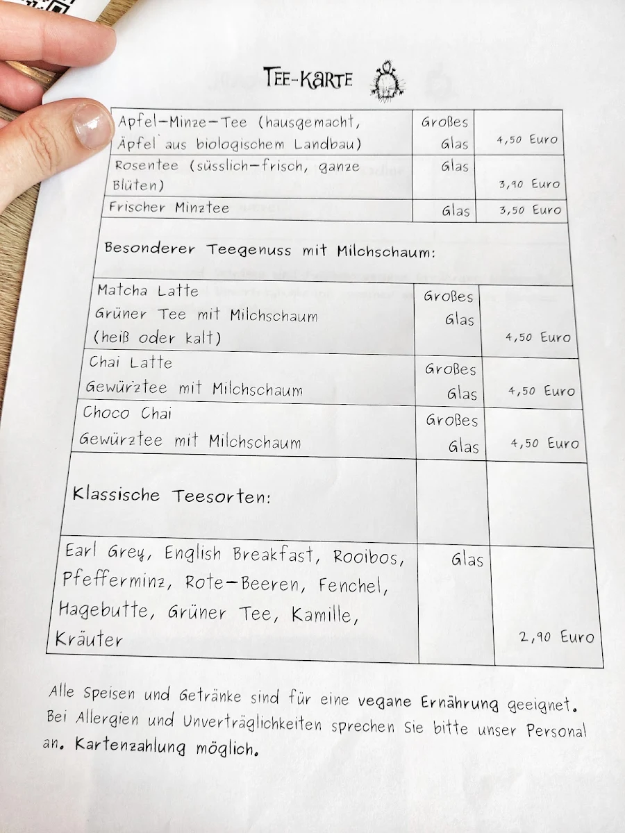 Speisekarte photo 2