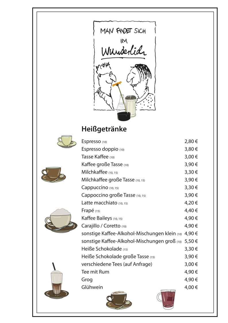 Speisekarte photo 5