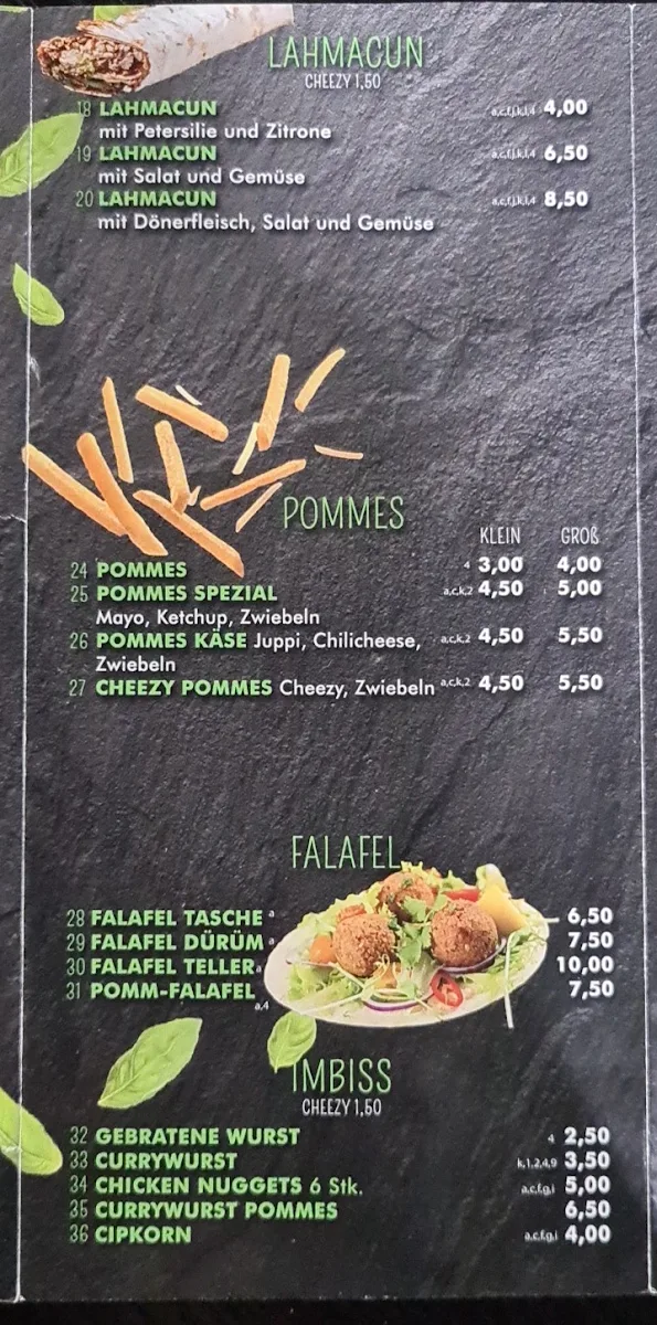Speisekarte photo 3